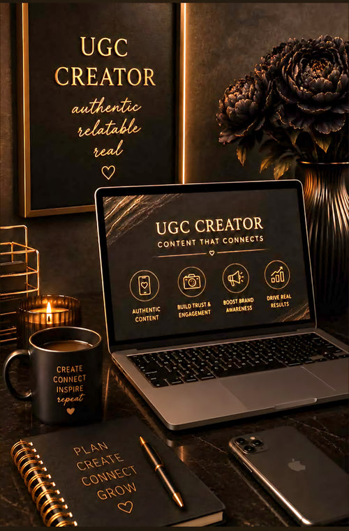 Formation UGC avec portfolio prêt à l'emploi pour travailler avec des marques